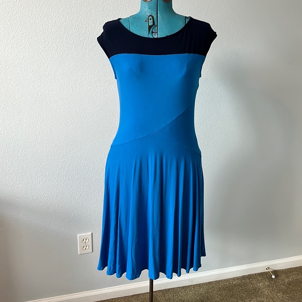 New York & Company Size S Blue Dress